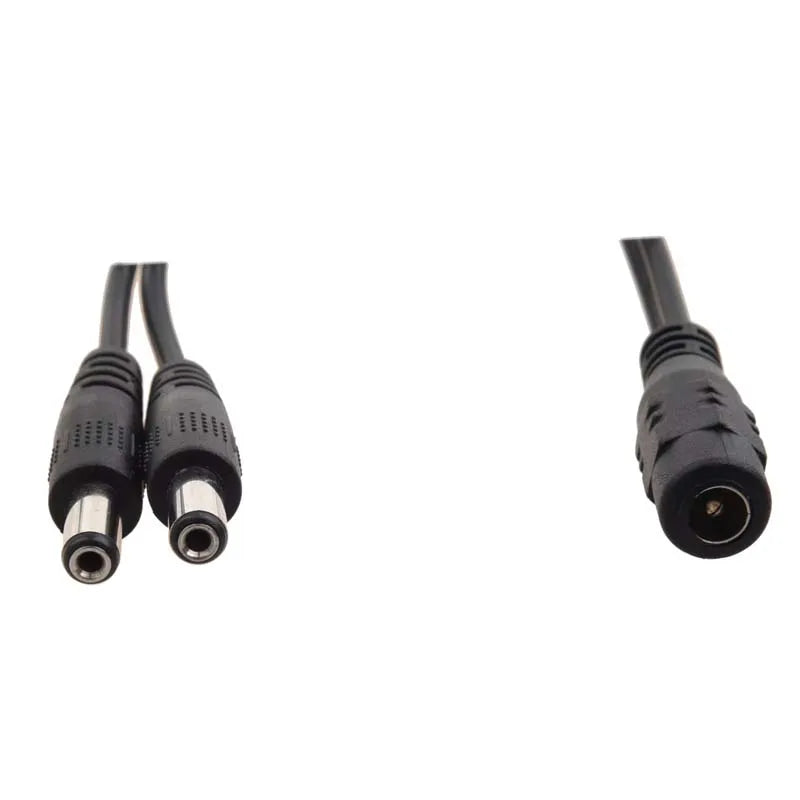 DC Power Splitter Cable 5.5x2.1mm – 1 to 2, 4 or 8 Output DC Power Splitter Cable HIP