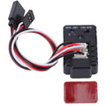 2 Axle RC Car Gyroscope RC Drift Car Gyroscope High Stability 2 Axle Gyroscope for Remote Control Racing Cars RC Car Gyroscope HIP black