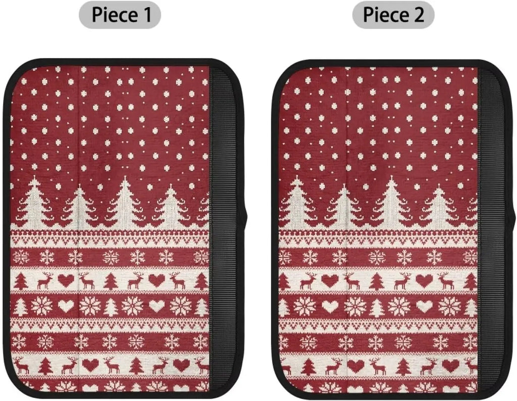 Fluffy Christmas Seat Belt Covers – Soft Cushion Pads Set of 2 Seat Belt Cover HIP