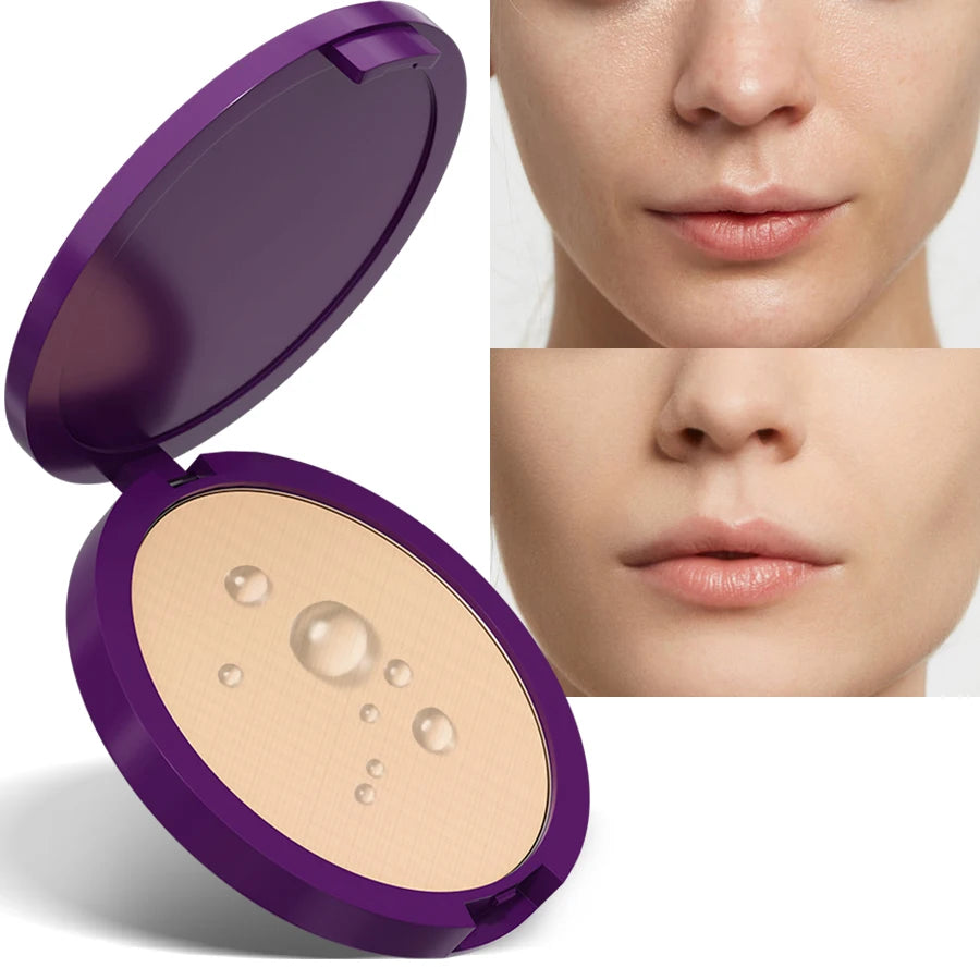 5-Shade Matte Full Coverage Pressed Powder Foundation Pressed Powder Foundation HIP