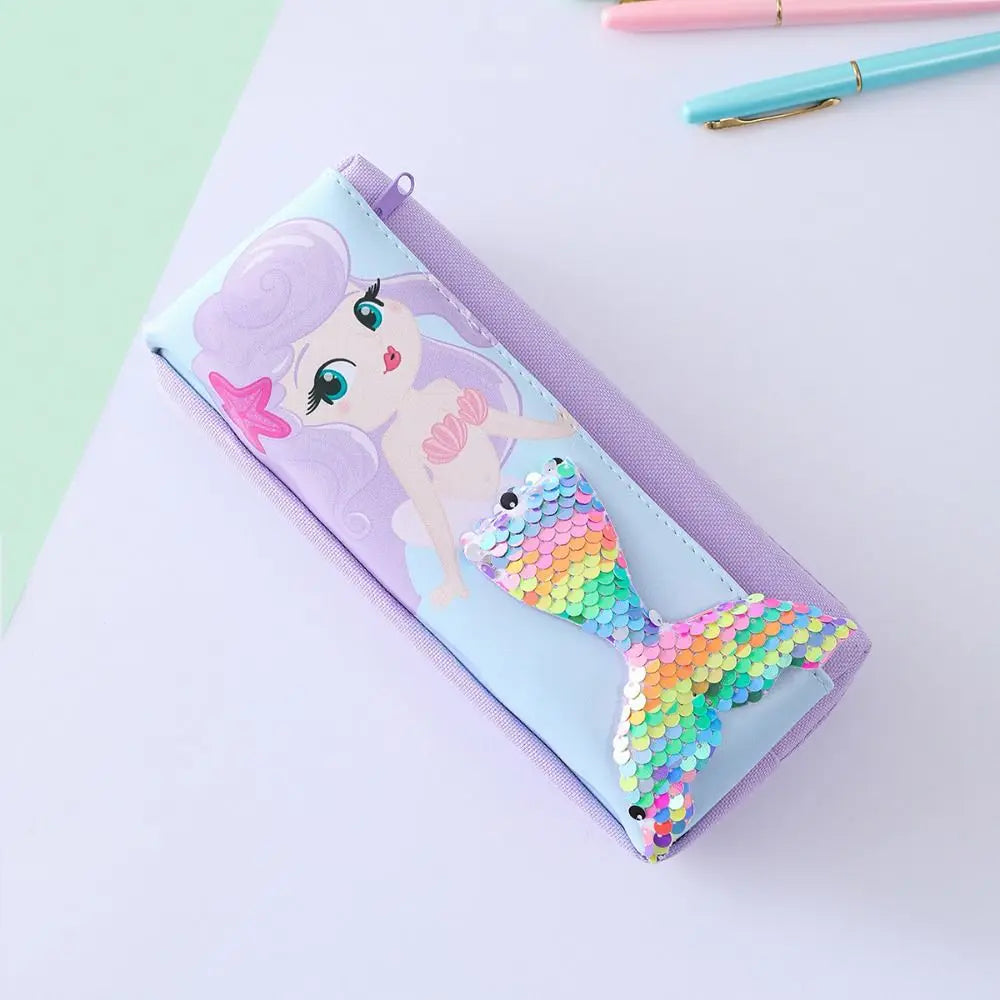 Mermaid 3D Fish Tail Pencil Case – Large Capacity Pen Bag Pencil Case HIP 02