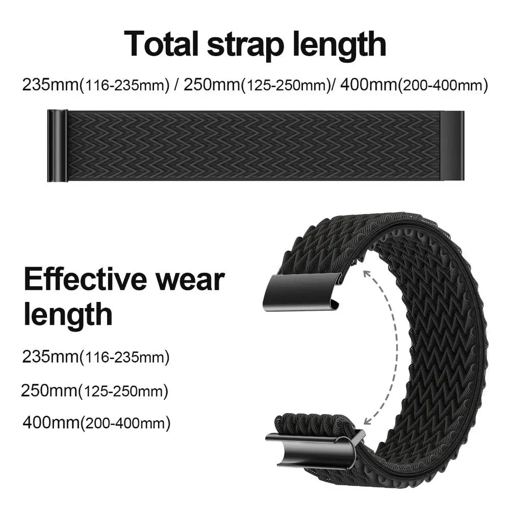 Nylon Replacement Band for Whoop 5.0 – Adjustable & Breathable Fitness Tracker Band HIP