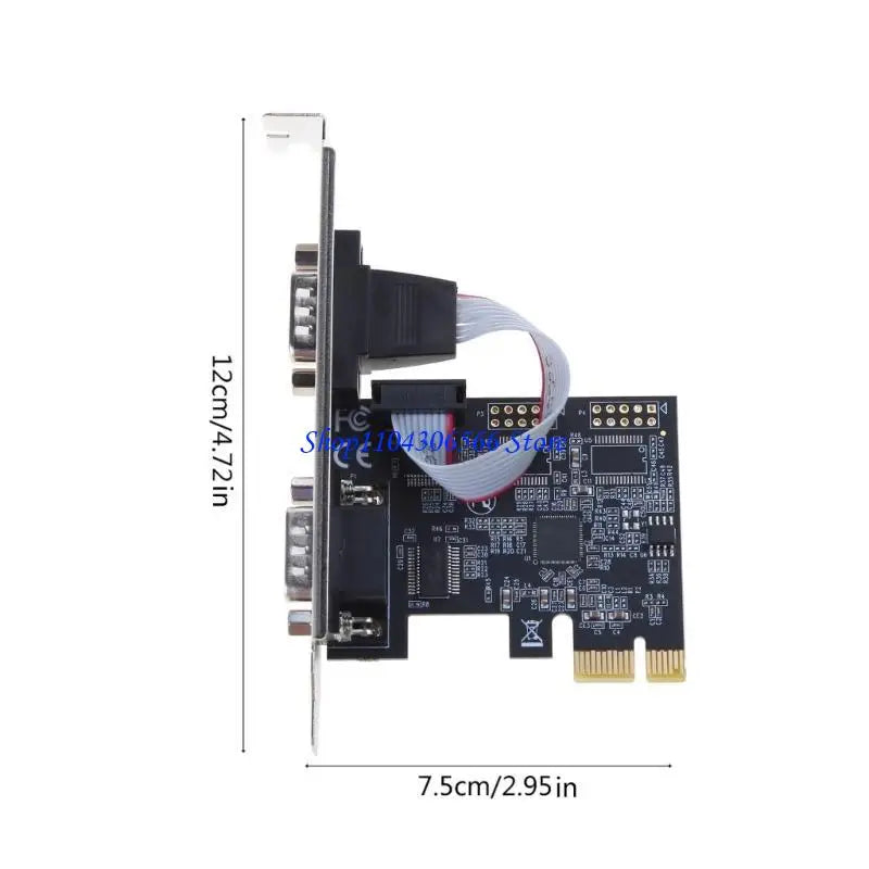 PCIe Combo Serial Parallel Card – RS-232 & LPT Expansion PCIe Expansion Card HIP