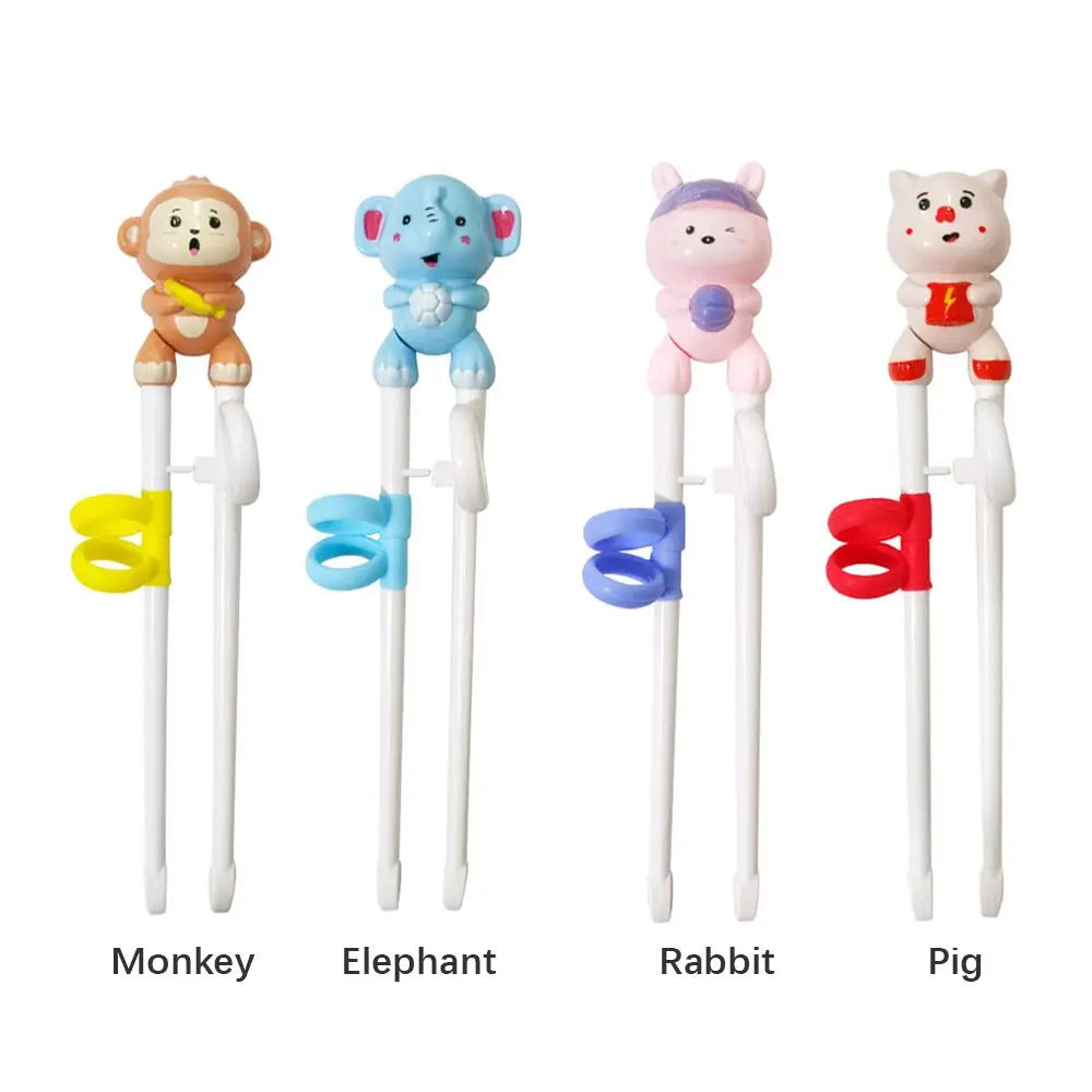 Kids Training Chopsticks – Cartoon Animal Beginner Set Kids Training Chopsticks HIP