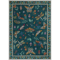 Retro Geometric Area Rug – Non-Slip & Machine Washable Area Rug HIP GU5630-YZ 100x150cm