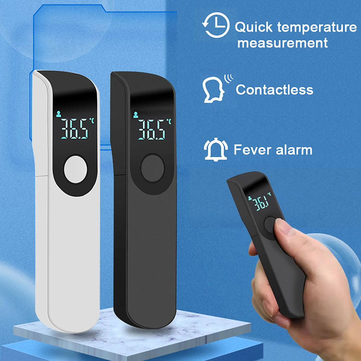 Fireurus Digital IR Ear Thermometer – Kids & Adults | Non-Contact Digital IR Thermometer HIP