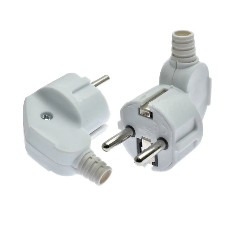 EU Schuko Plug Adapter – Germany/France Screw Connector 250V EU Electrical Plug HIP