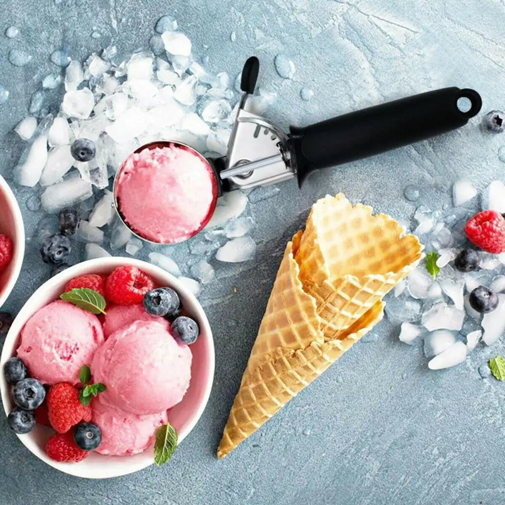 Stainless Steel Ice Cream Scoop & Melon Fruit Baller Ice Cream Scoop HIP