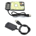 USB 2.0 to IDE Adapter Cable for 2.5" & 3.5" Hard Drives IDE USB Adapter HIP USB Type-C Black