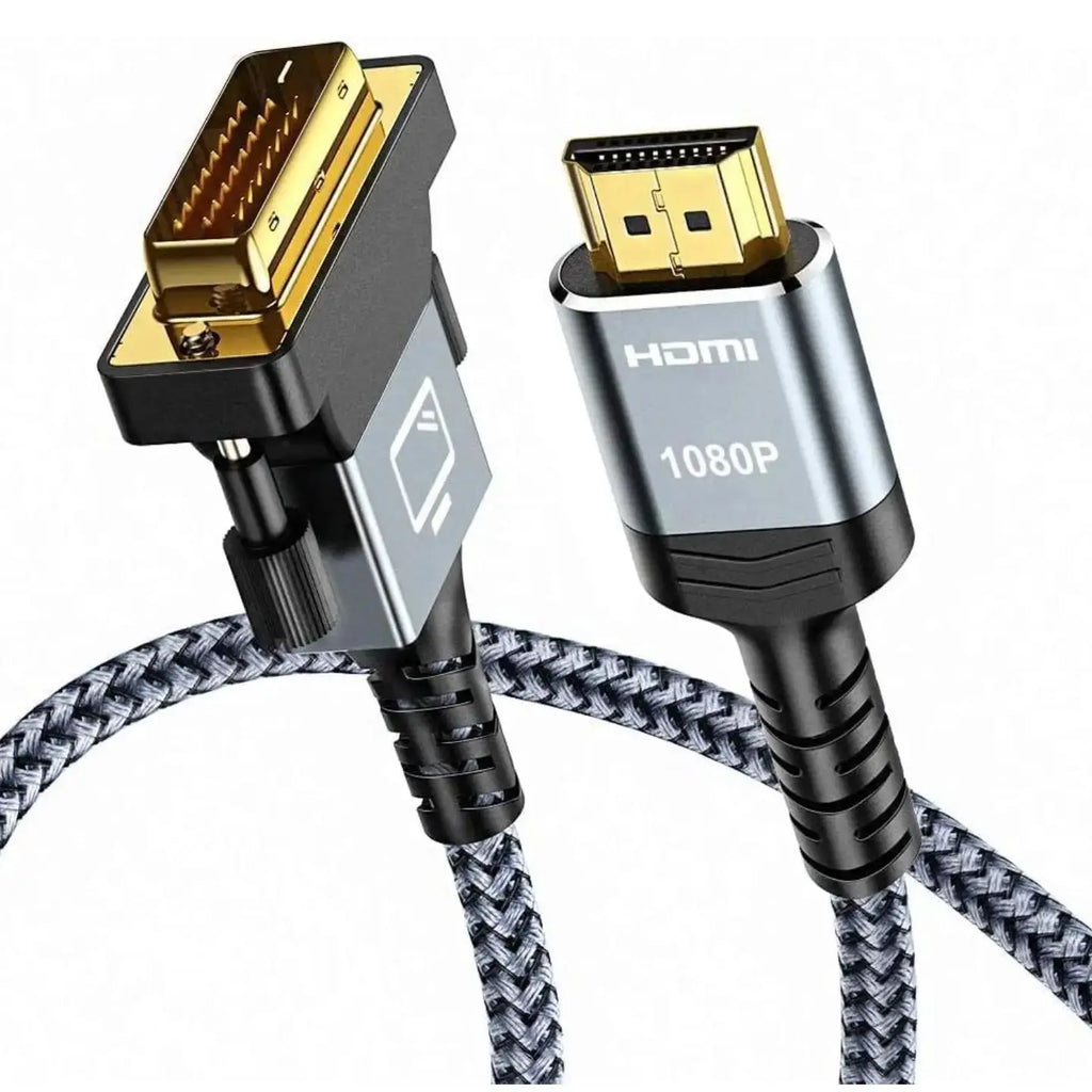 HDMI to DVI Bidirectional Adapter Cable – 1080p HD | HIP HDMI DVI Adapter Cable HIP