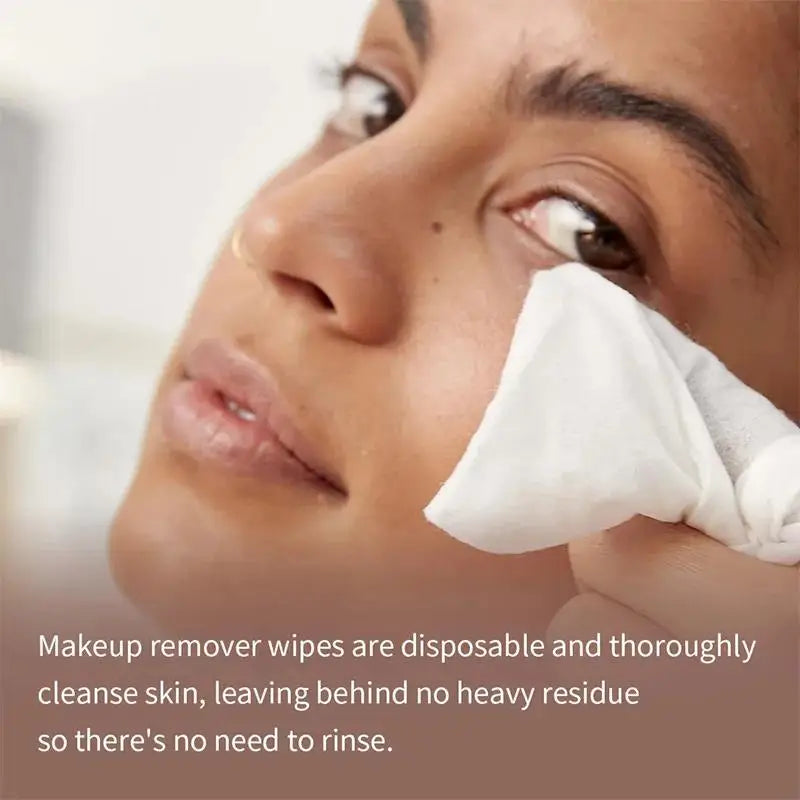USHAS Disposable Makeup Remover Wipes – 30 Soft Towelettes Makeup Remover Wipes HIP