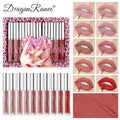 Dragon Ranee Velvet Matte Lip Gloss Set – 10-Pc Waterproof Matte Lip Gloss Set HIP DR142