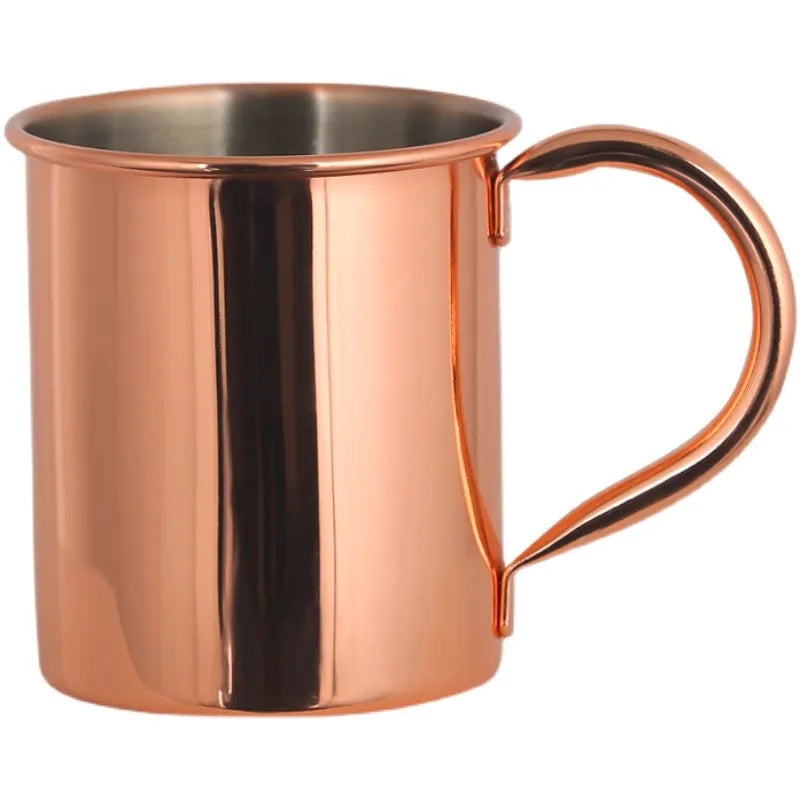 400mL Copper Plated Stainless Steel Mug – Beer, Coffee & Cocktails Copper Plated Mug HIP
