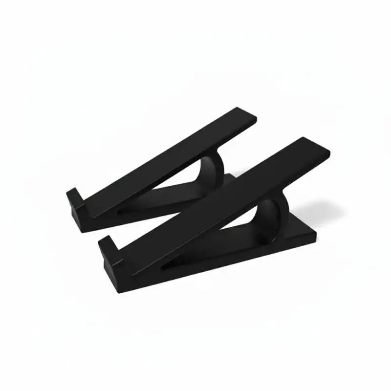 Keyboard Riser Stand – Elevated Angle Lift Pair Keyboard Riser Stand HIP Black