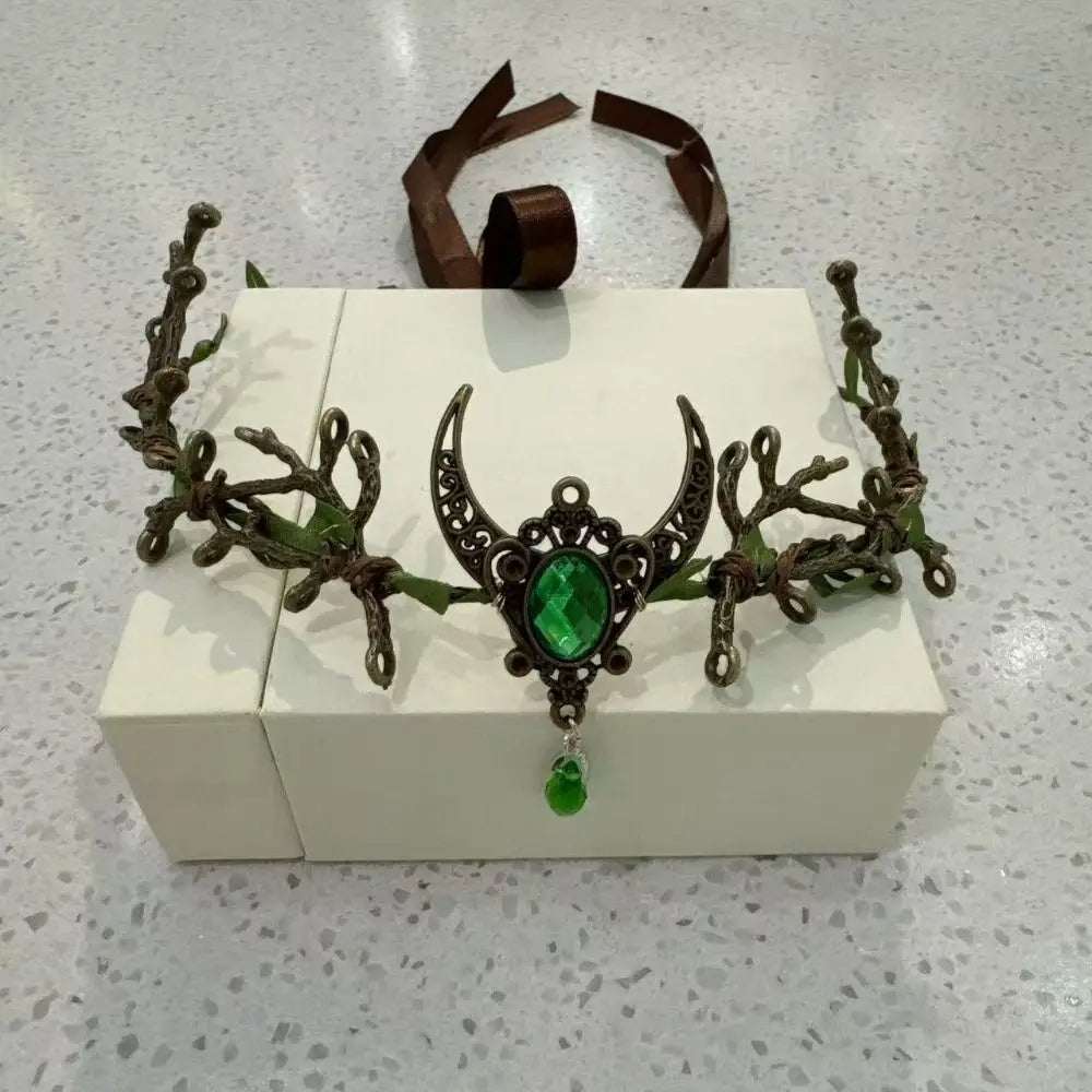 Elven Crown Vine Tiara – Fantasy Fairy Headband Accessory Fantasy Tiara Headband HIP