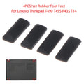 4-Pack Rubber Foot Pads for ThinkPad T490 T495 P43S T14 Laptop Replacement Parts HIP one size