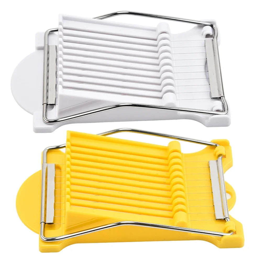 Multi Function Kitchen Gadget Stainless Steel Handheld Slicer For Cutting Luncheon Meat Banana Strawberry Egg Cheese Food HIP