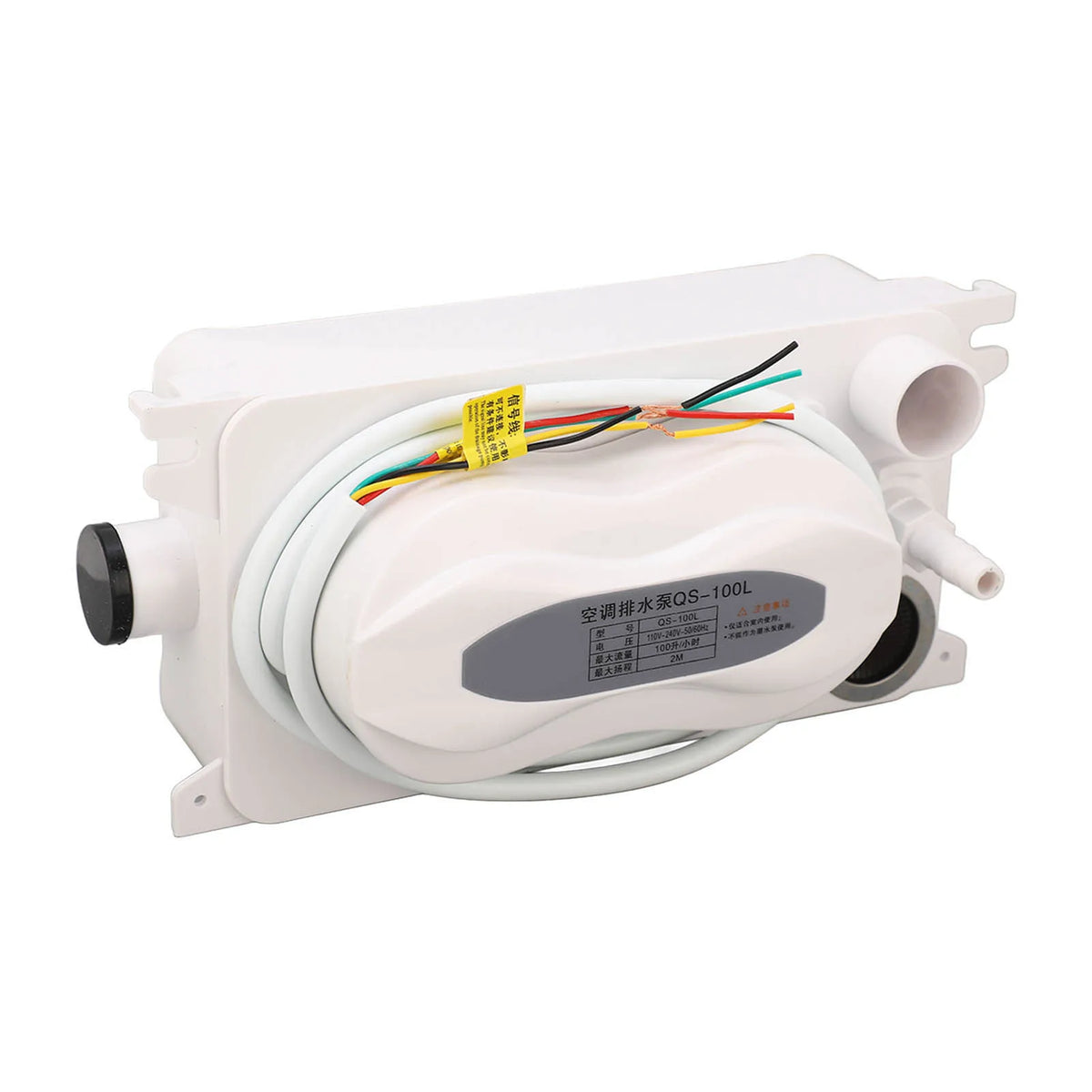 HVAC Water Drain Pump Air Conditioning Drain Pump HVAC Condensate Removal with 600ml Storage AC110‑240V 100L/H HIP