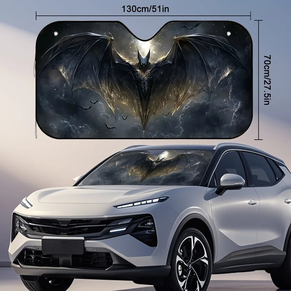 Batwing Car Sun Visor – Quirky Universal Sunshade Car Sun Visor HIP