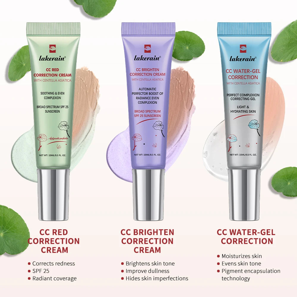 CC Cream erborian Korean Makeup High Coverage Foundation Foundation Cream for Face Base Makeup Color Changing Liquid Foundation HIP