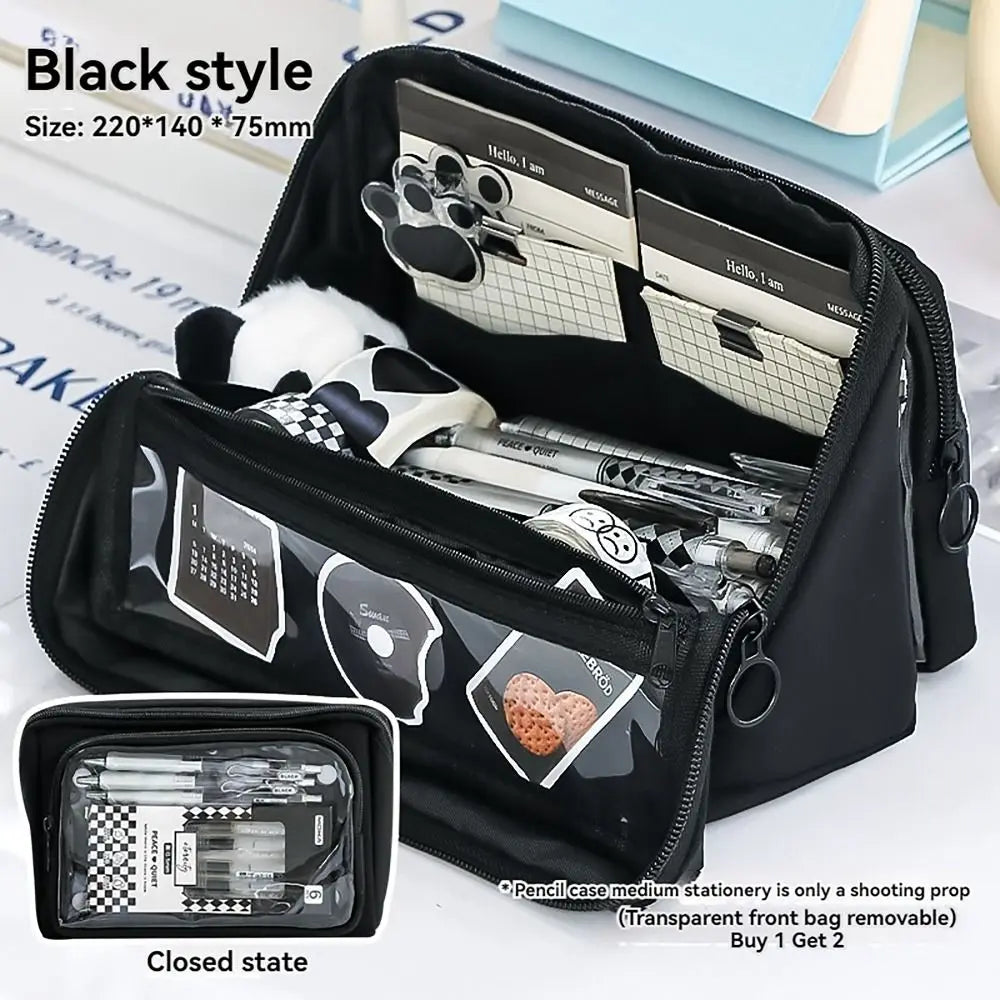 Large Capacity Detachable Pencil Case – Multi-Pocket Pen Bag Pencil Case HIP