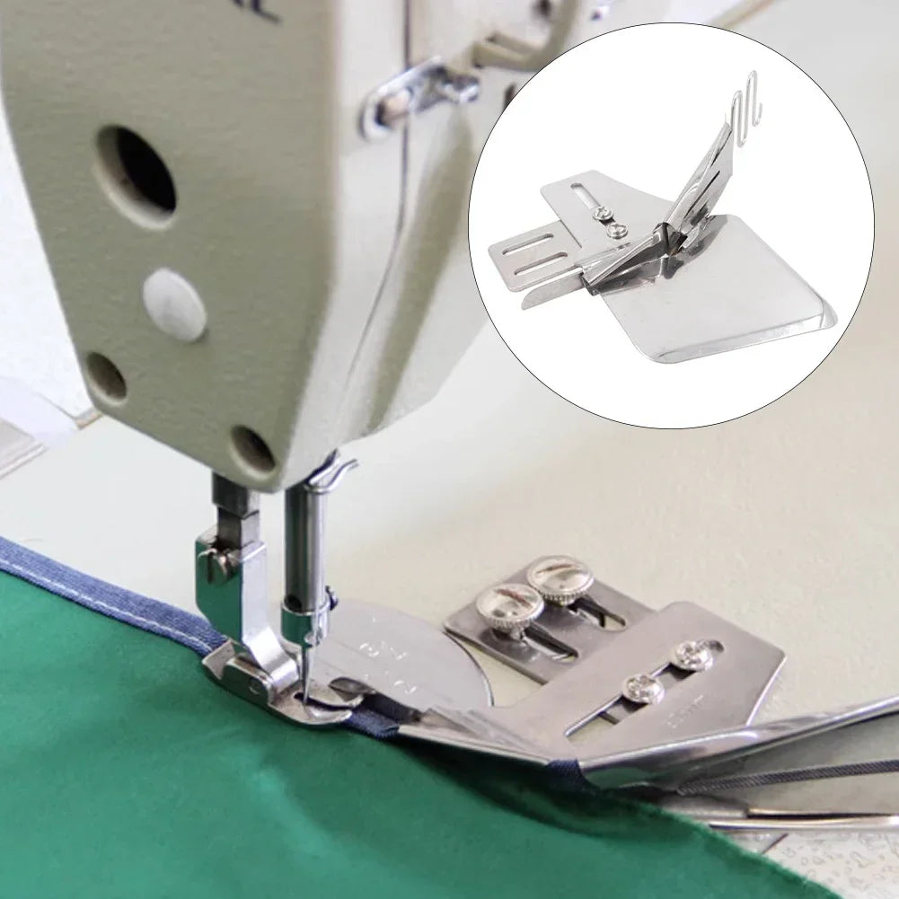 Sewing Machine Hemming Device Double Fold Bias Binding Right-Angle Edging Pull Tube Four Fold Pull Tube For Household industrial HIP