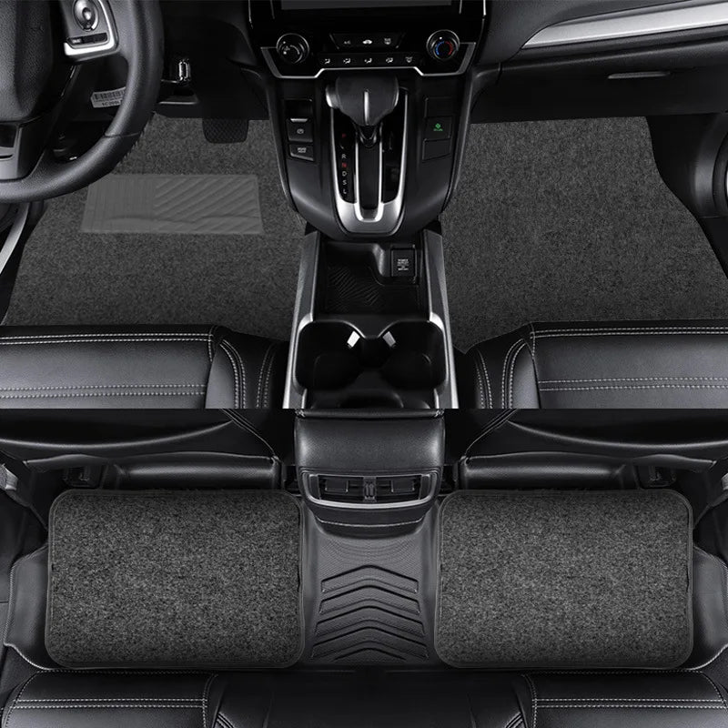 Universal PVC Flocking Car Floor Mats – Waterproof Non-Slip Car Floor Mats HIP