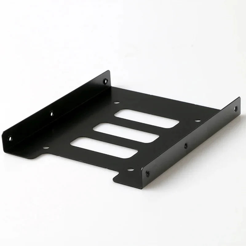 2.5" to 3.5" SSD HDD Mounting Adapter Bracket for PC Cases Hard Drive Bracket HIP black