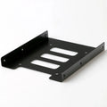 2.5" to 3.5" SSD HDD Mounting Adapter Bracket for PC Cases Hard Drive Bracket HIP black
