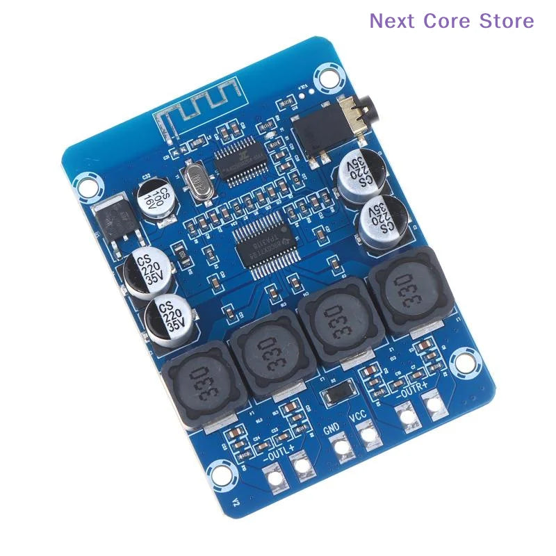 TPA3118 Bluetooth Amplifier Board – Dual 45W AUX Decoding Audio Amplifier Module HIP