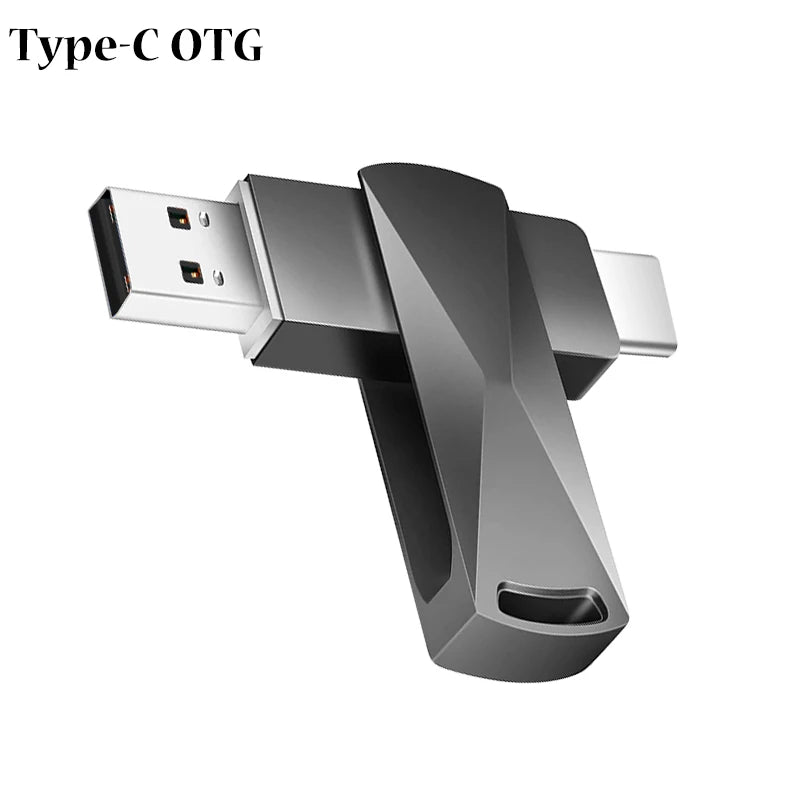 2-in-1 USB & Type-C Flash Drive OTG Pen Drive 8–128GB OTG USB Flash Drive HIP