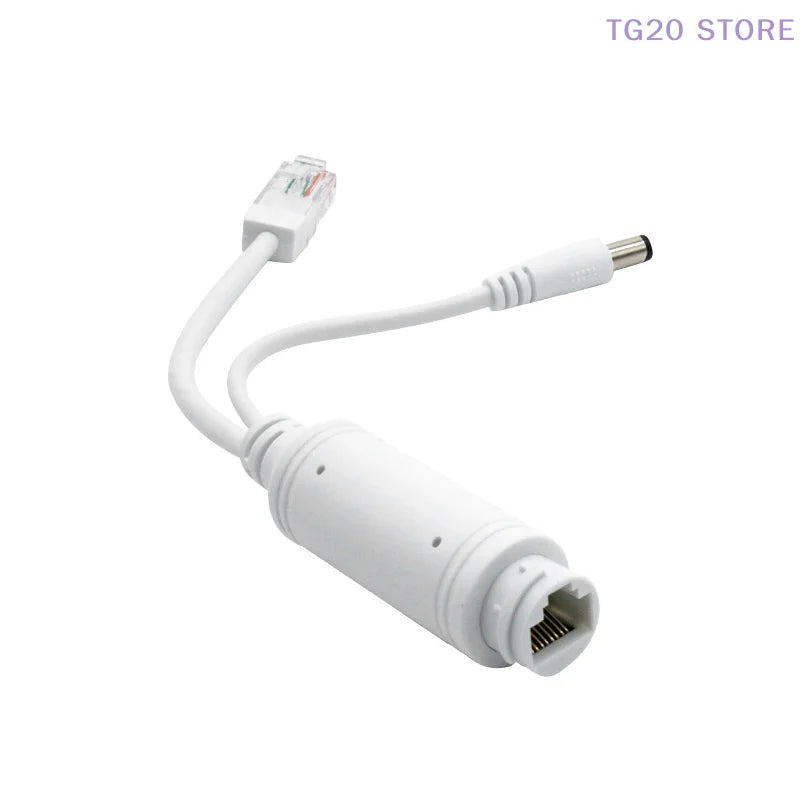 Waterproof POE Splitter 48V to 12V for IP Cameras | IEEE 802.3af POE Splitter Adapter HIP