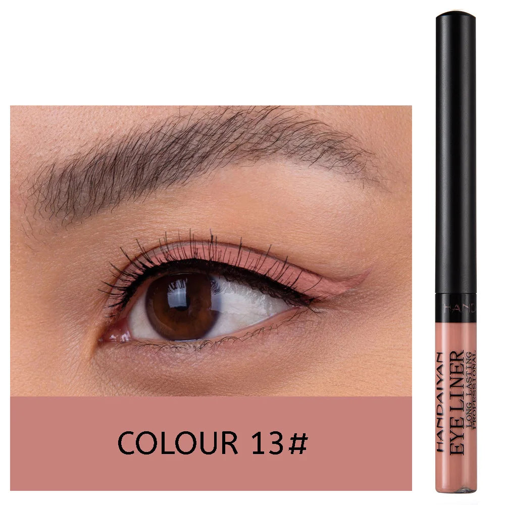 Neon UV Glow Liquid Eyeliner Pen – Waterproof Matte Colors Liquid Eyeliner Pen HIP 13 Full Size