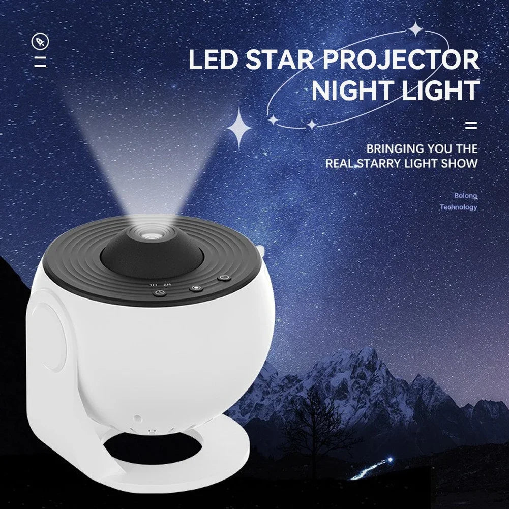 13 in 1 Star Projector, Night Light Galaxy Projector Starry Sky Projector 360° Rotate Planetarium Lamp For Kids Bedroom Deco HIP