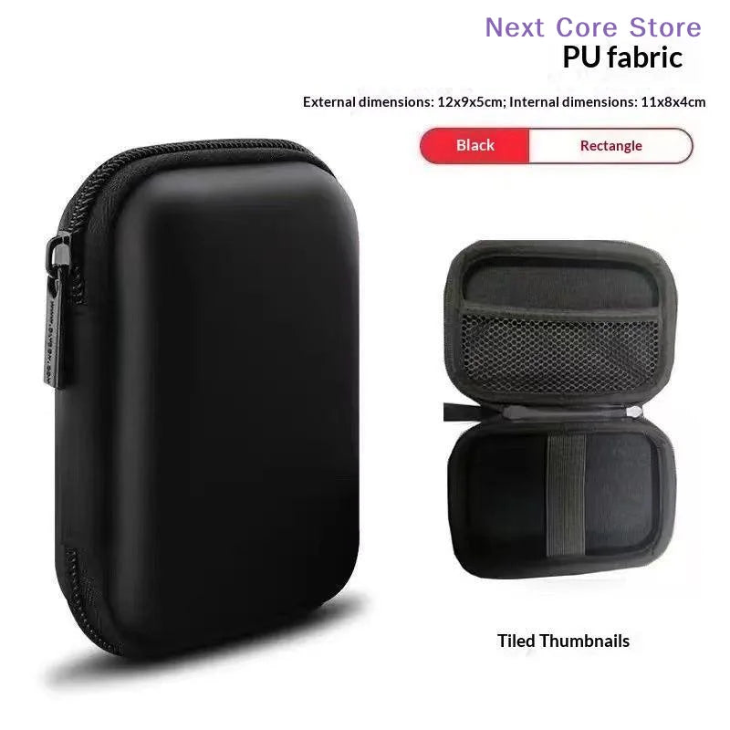 Hard Shell Camera Case – Shockproof PU Leather Travel Bag Camera Storage Case HIP
