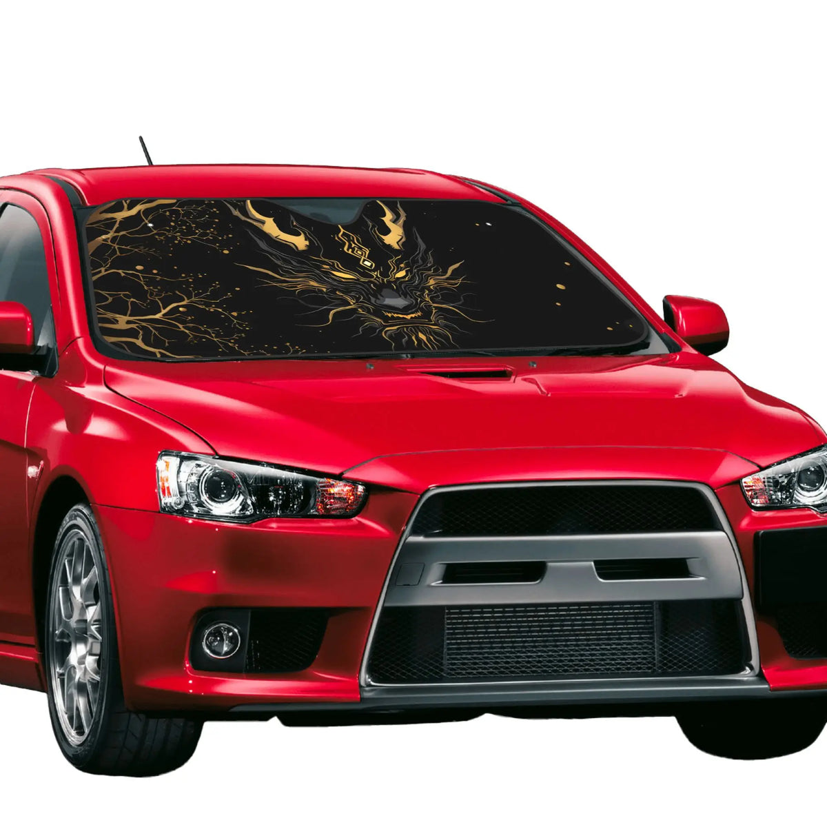 Evil Dragon Car Windshield Sunshade – UV & Glare Protection Car Windshield Sunshade HIP