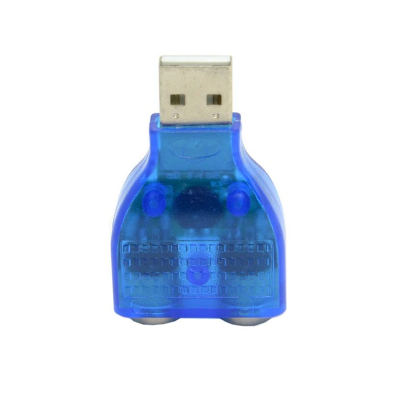 USB to Dual PS/2 Adapter Cable – Keyboard & Mouse Converter USB PS/2 Adapter HIP
