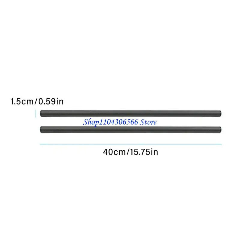 2Pcs Carbon Fiber 15mm Camera Rods – Lightweight & Strong Carbon Fiber Camera Rods HIP