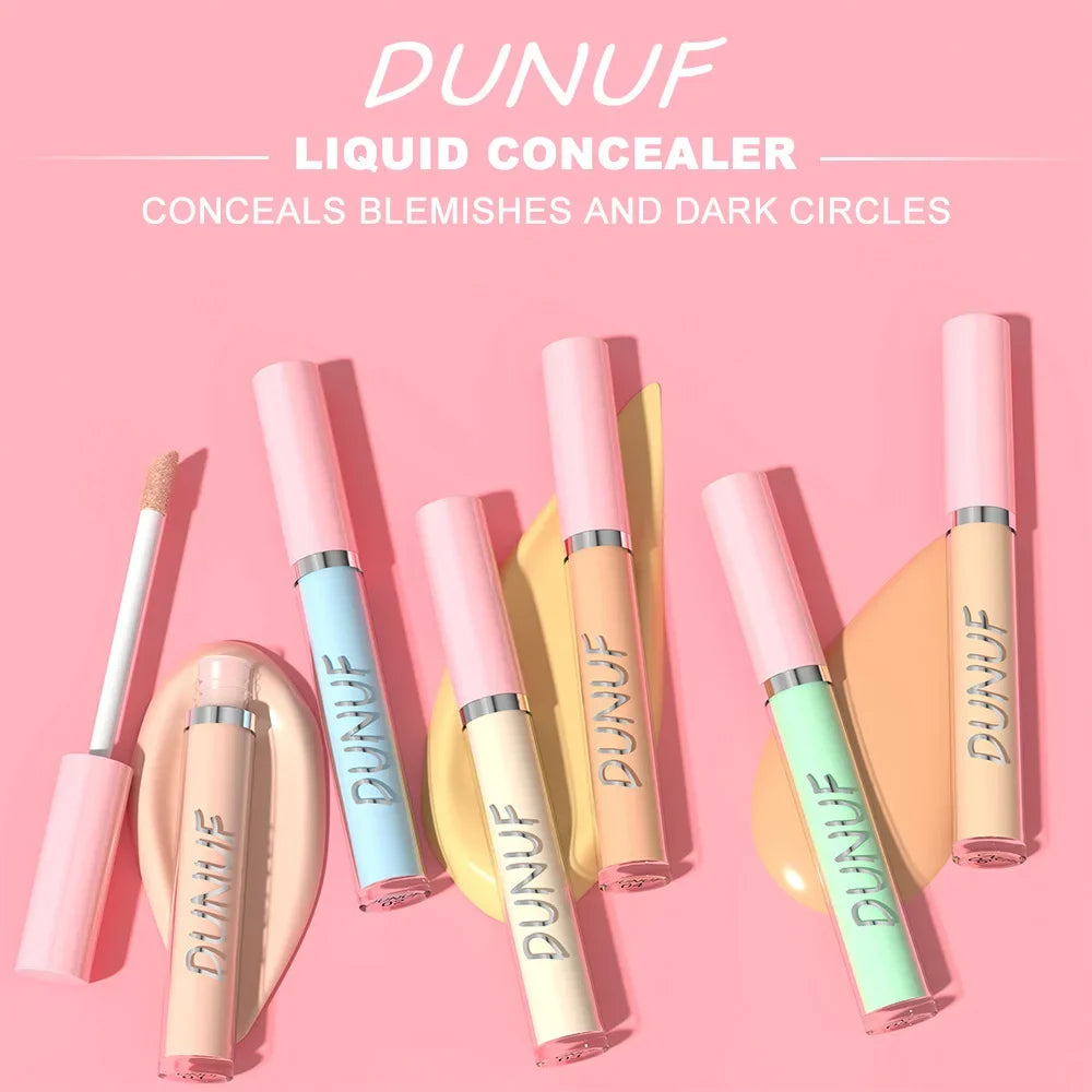 DUNUF Waterproof Liquid Concealer Stick – Color Correcting Liquid Concealer Stick HIP