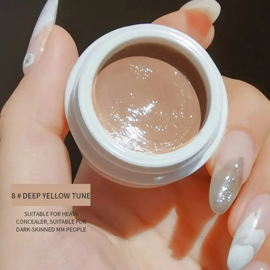 6ML facial concealer suitable for all skin tones to cover freckles, acne marks, dark circles, acne marks, etc. Waterproof founda HIP Color08
