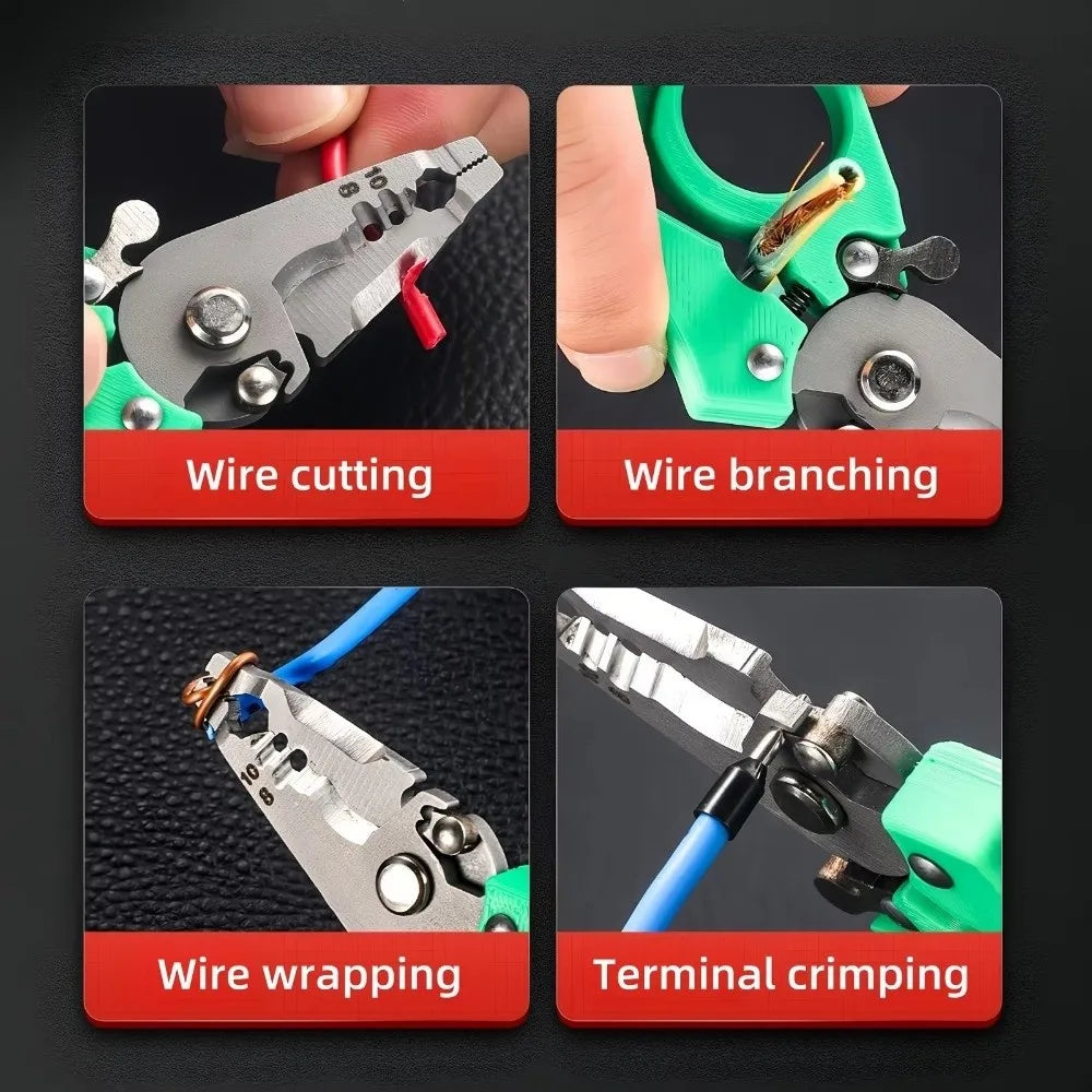 Mini Wire Stripper Pliers – 4-in-1 Pocket-Sized Tool Wire Stripper Pliers HIP