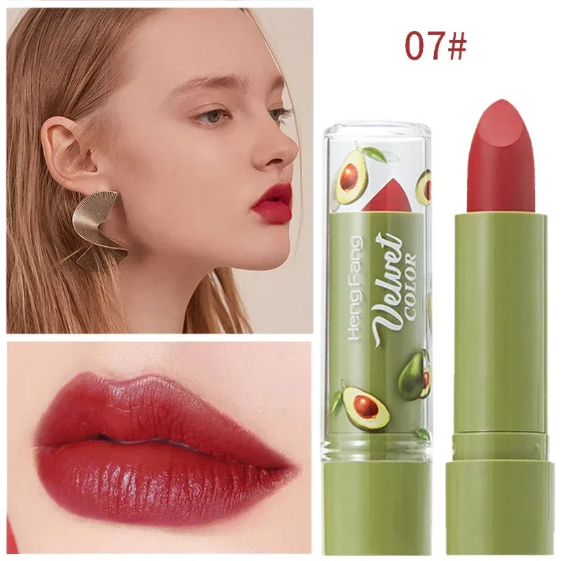 Five Pack Cigarette-shaped Lipstick Set Matte Velvet Lasting Creative Blue Pink Girl Cigarette Tube Lip Glaze Set Lip Makeup HIP 07-1Pcs