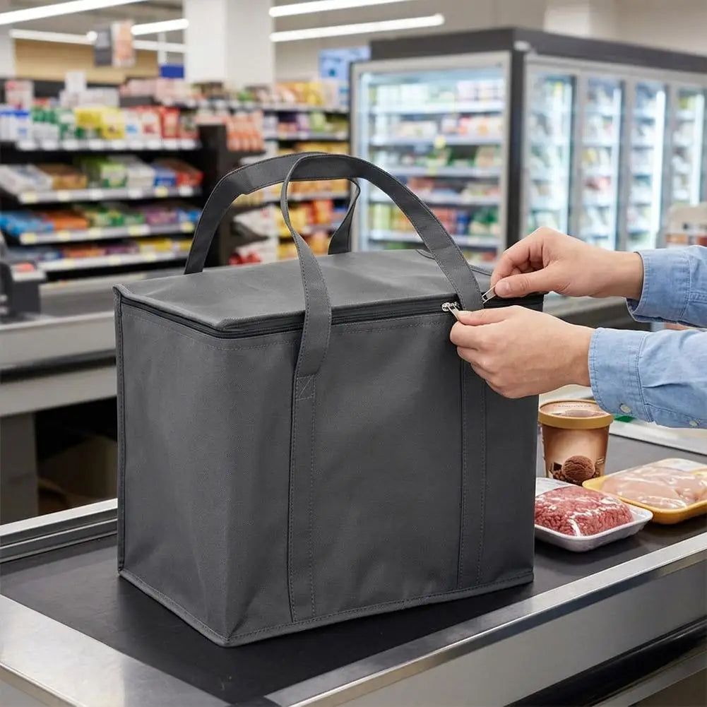 Insulated Cooler Bag,Food Delivery Insulated Bags Pizza Takeaway Thermal Warm Cooler Bag Thermal Bag For Camping Picnic HIP
