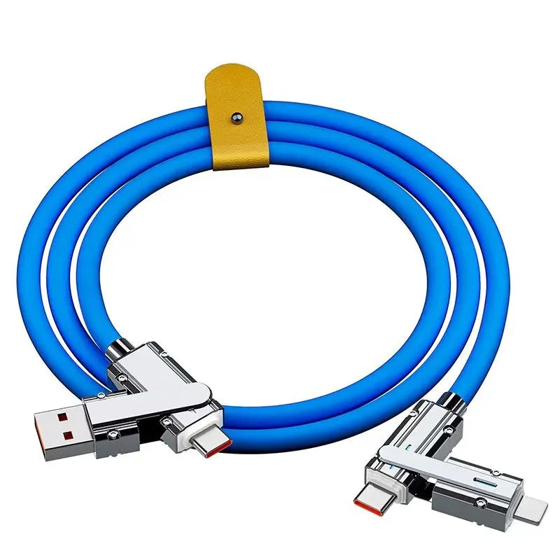 2-in-1 USB-C & Lightning Cable – 66W PD Fast Charging USB Charging Cable HIP