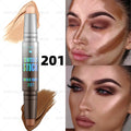 KAFURUX Dual-Ended Contour & Concealer Stick | All Skin Tones Contour Concealer Stick HIP 201