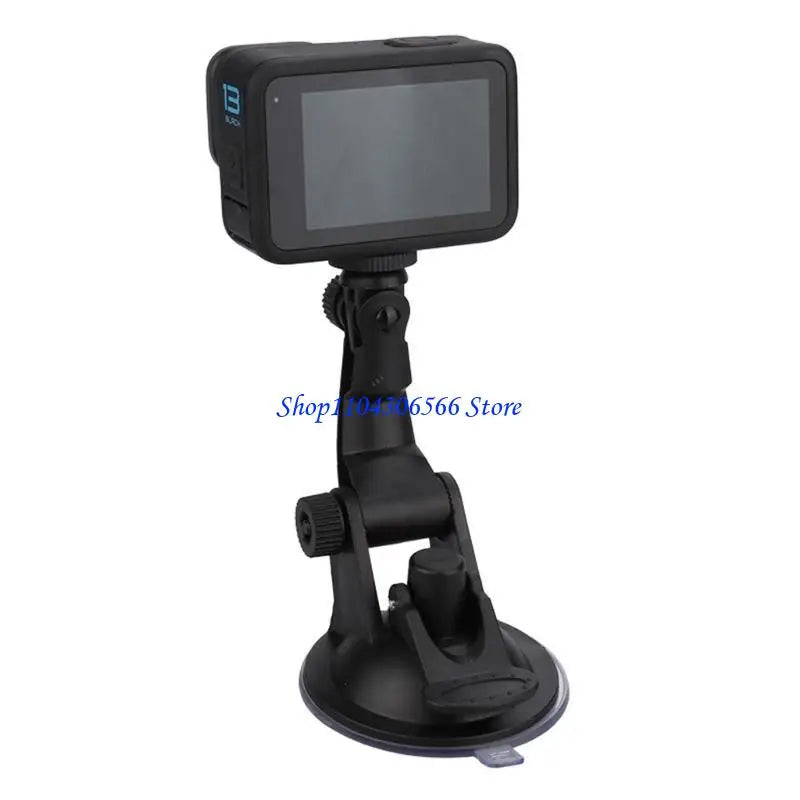 Suction Cup Mount for Action & Dashboard Cameras – 190° Rotation Camera Suction Mount HIP