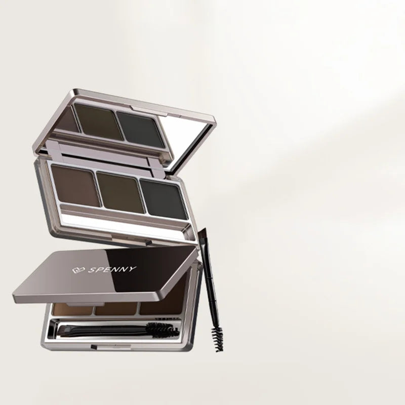 Spenny 3-Color Eyebrow Powder Palette – Waterproof, Long-Lasting Eyebrow Powder Palette HIP