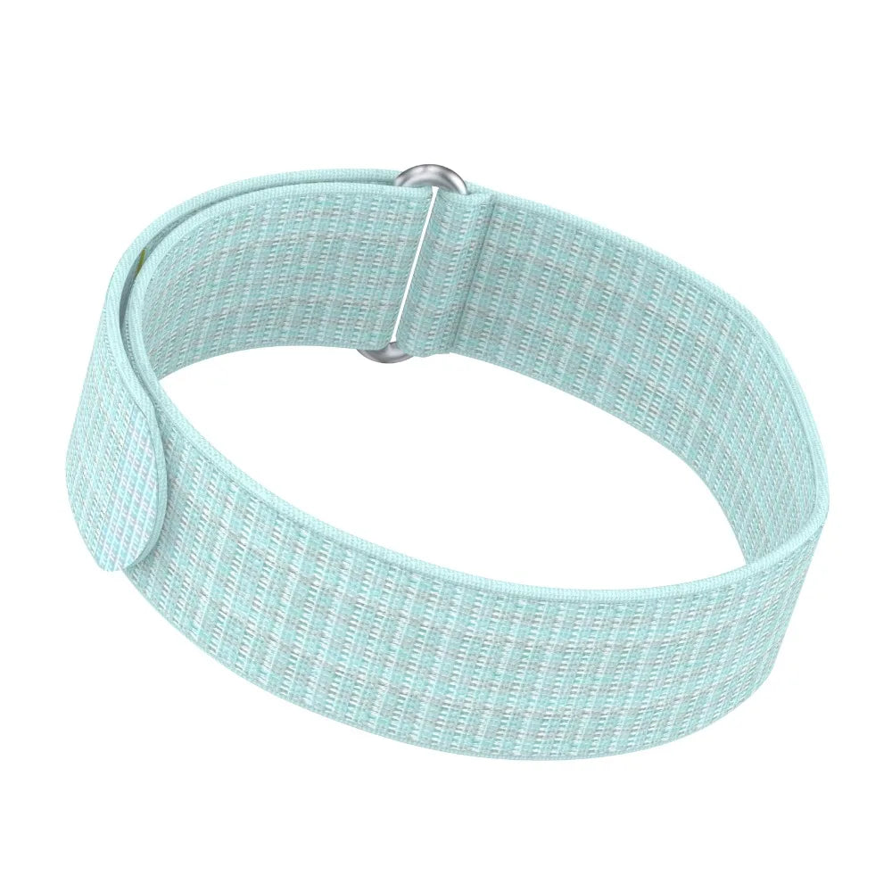 20mm Nylon Sport Band – Breathable Replacement Fitness Strap Fitness Tracker Band HIP Light Blue