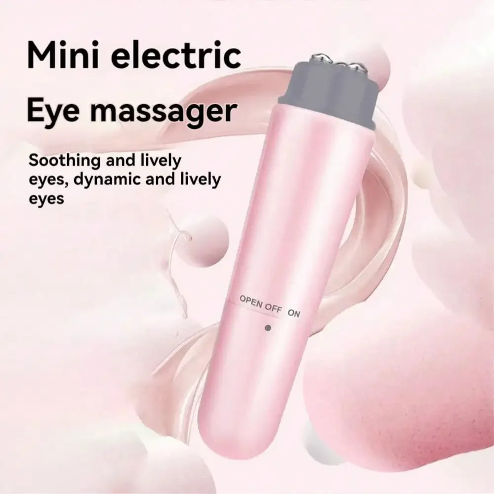 4-in-1 Mini Electric Eye & Facial Vibrating Massager Facial Massager Device HIP dc Pink