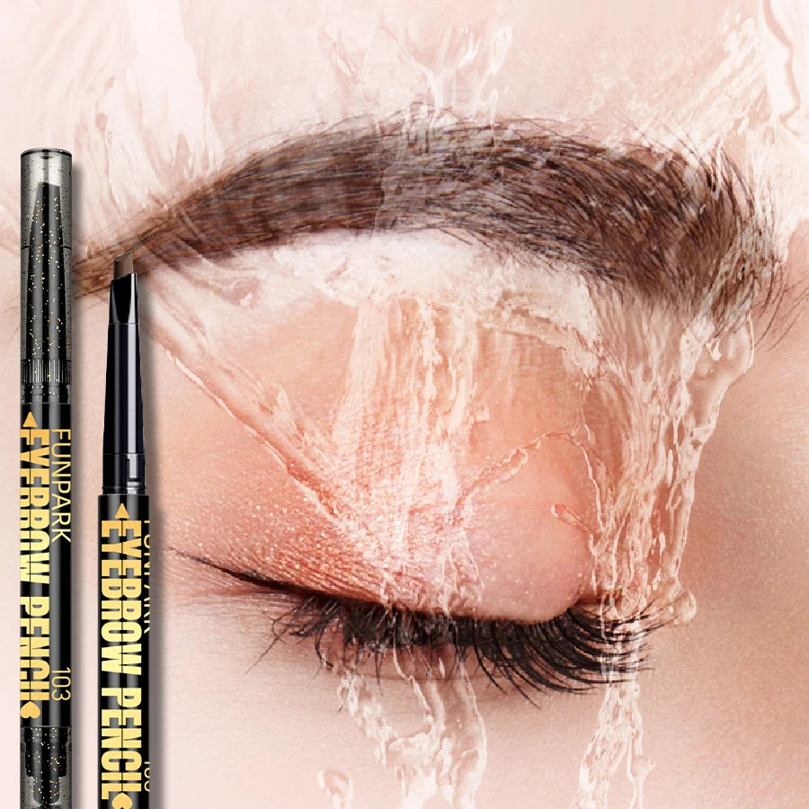FUNPARK Double-Head Waterproof Eyebrow Pencil – 5 Shades Eyebrow Pencil HIP
